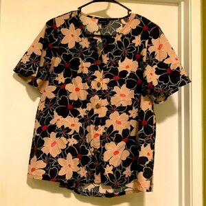 Who what wear Angel sleeve blouse sz small 6✅